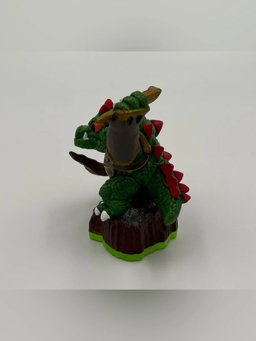 RARE Vintage Skylanders Trigger Happy Dino-Rang Eruptor Figure Toy Set Lot